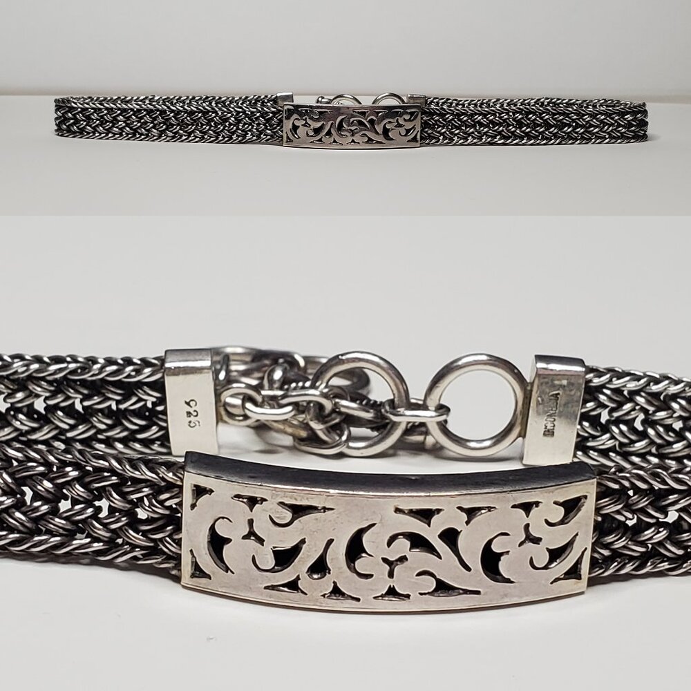 Lois Hill Choker Woven Chain Necklace